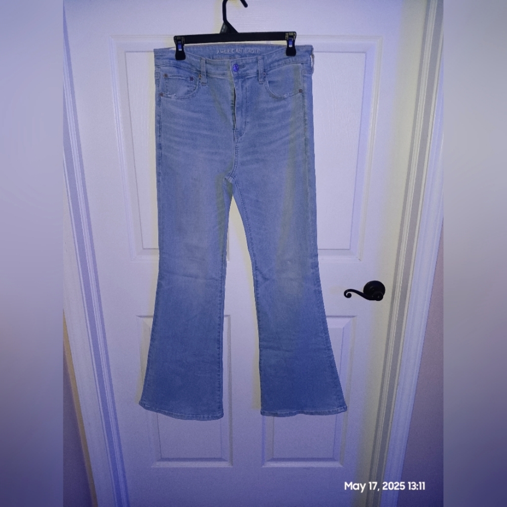 American Eagle Super High Rise Flare